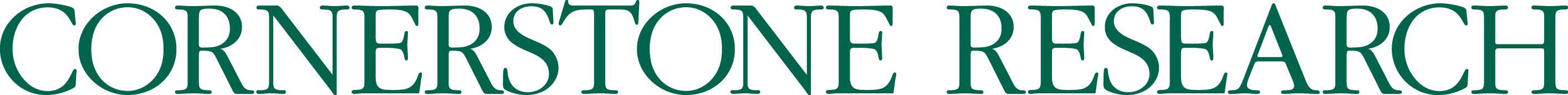 Cornerstone Research Logo